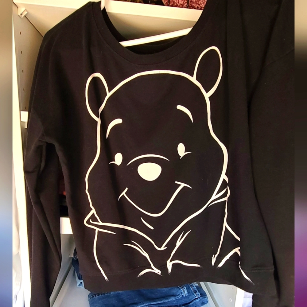 Crew Neck Winnie the Pooh Sweatshirt